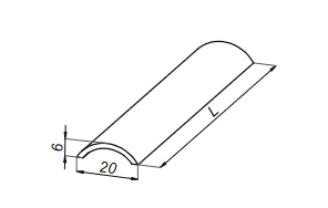 Prag cabină de duș NLO-KP-2966
