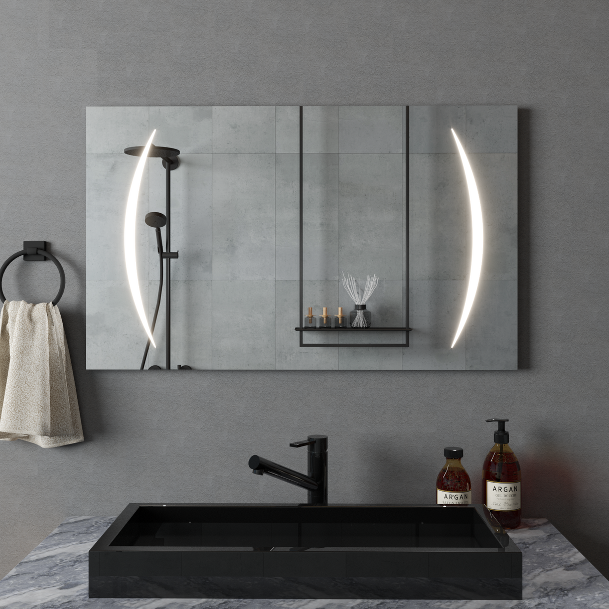 Oglindă dreptunghiulară Z009