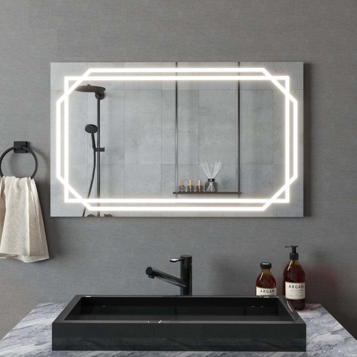 Oglindă dreptunghiulară Z008