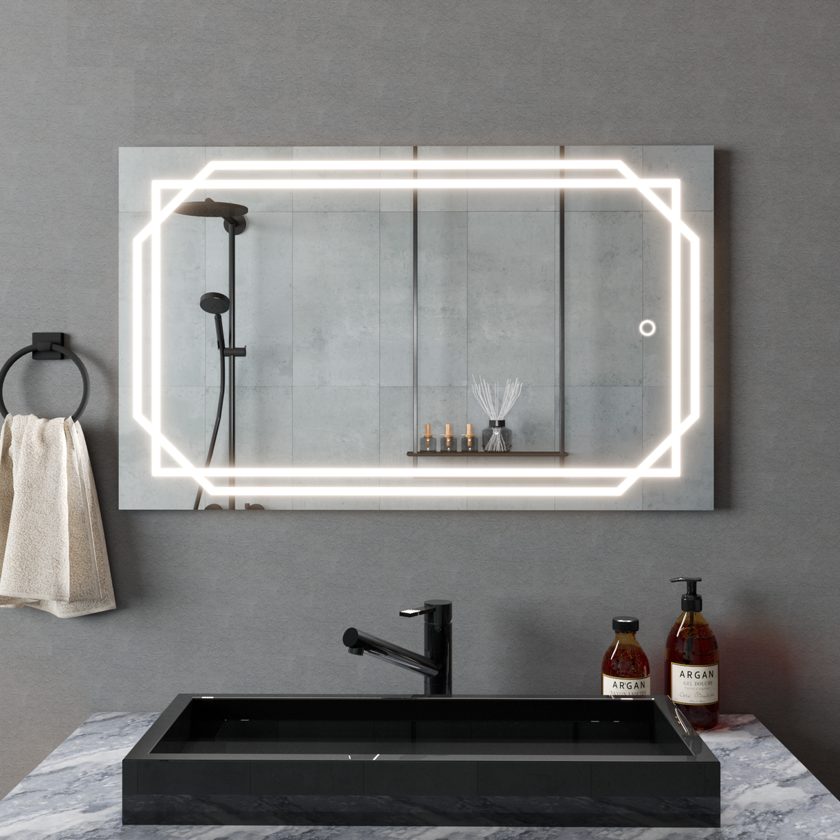 Oglindă dreptunghiulară Z008