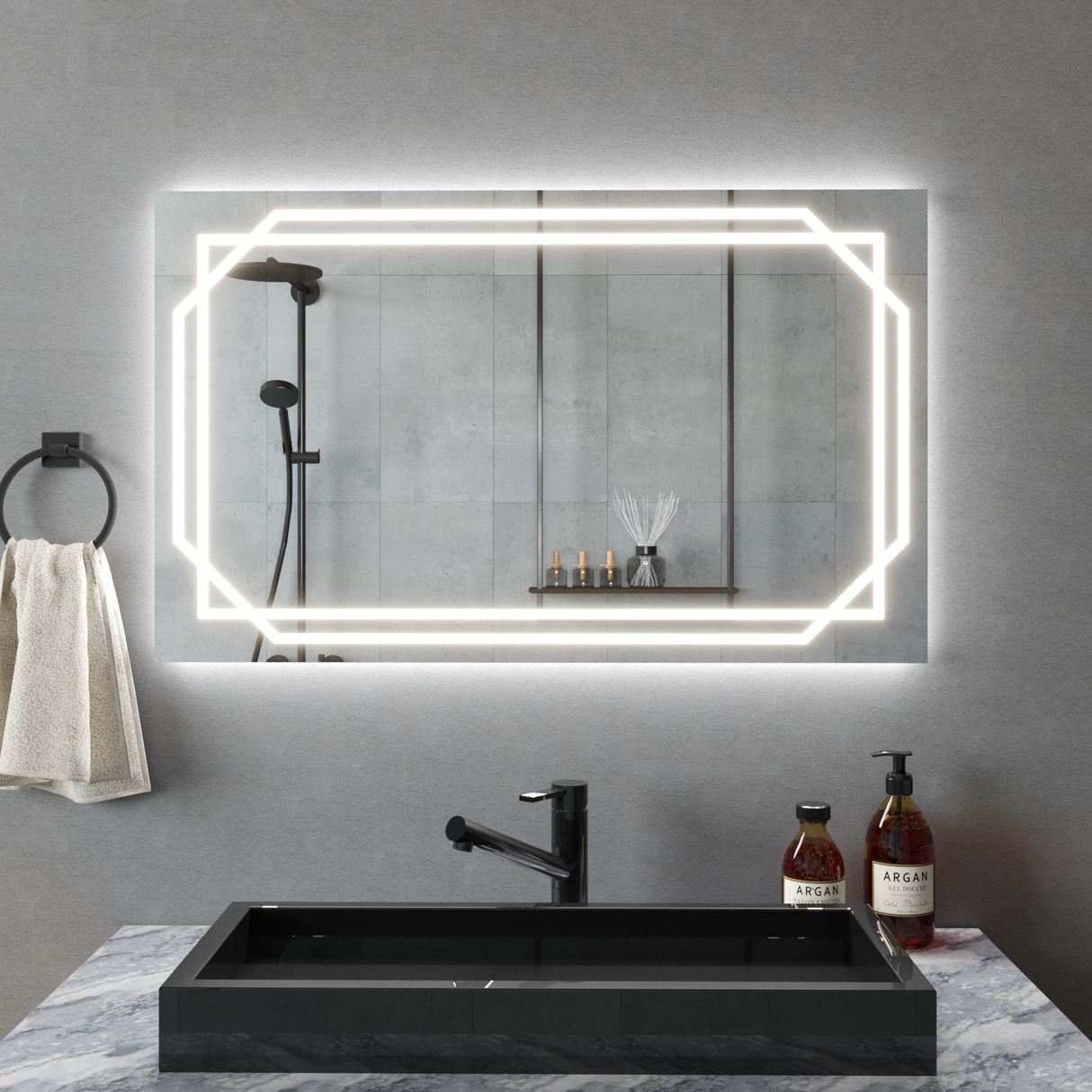 Oglindă dreptunghiulară Z008