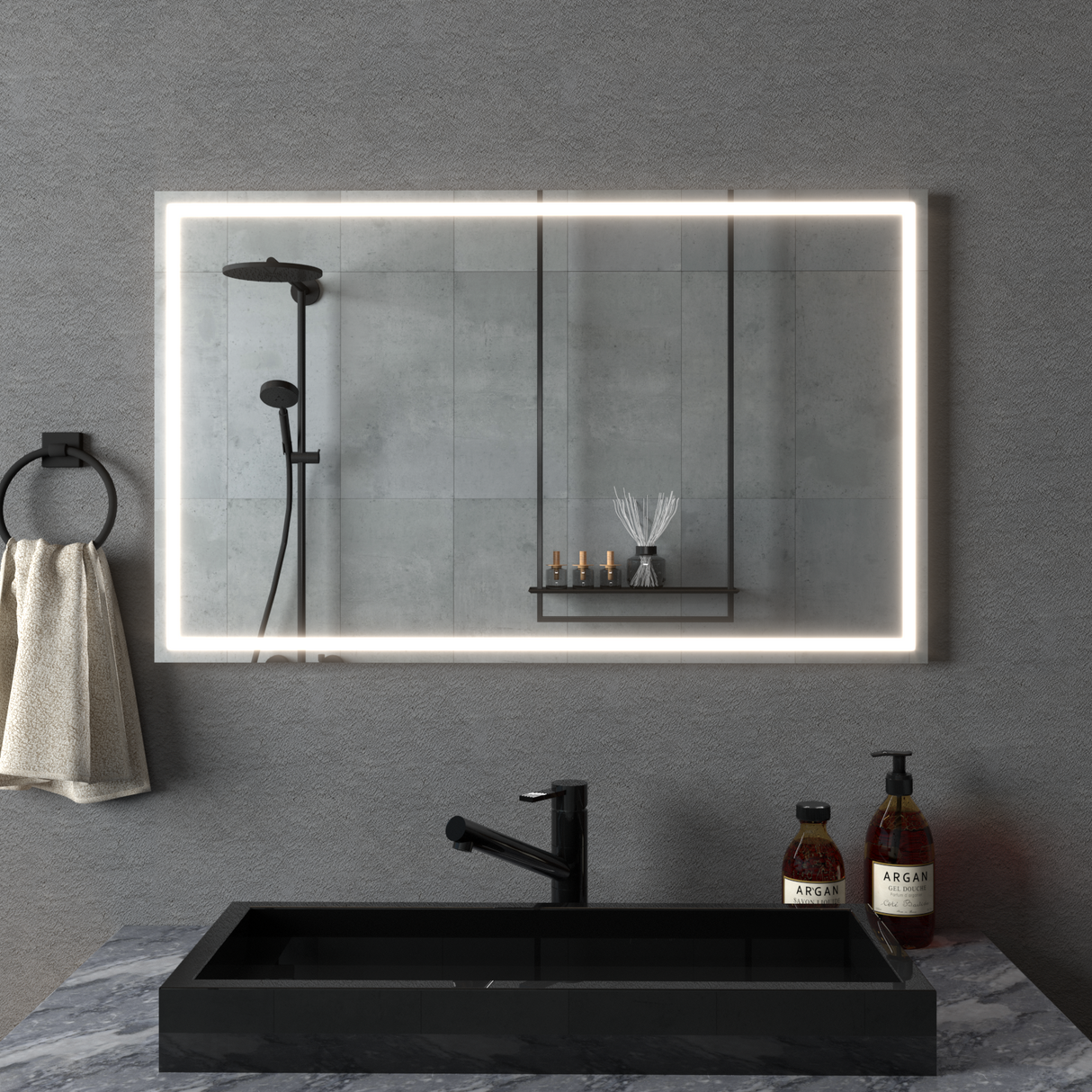 Oglindă dreptunghiulară Z014