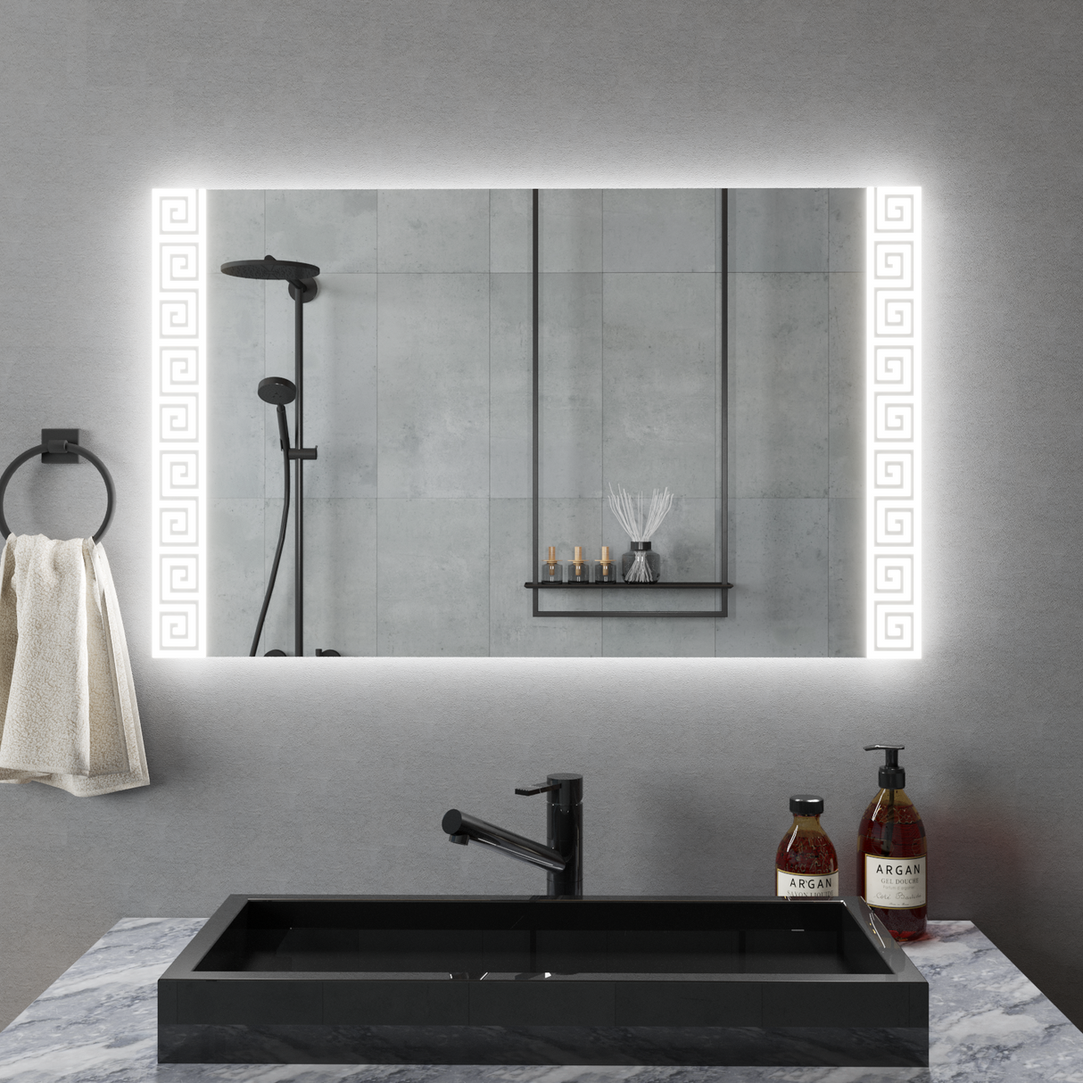 Oglindă dreptunghiulară Z002