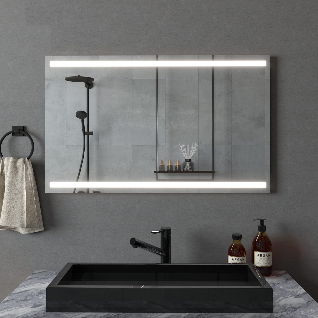 Oglindă dreptunghiulară Z015