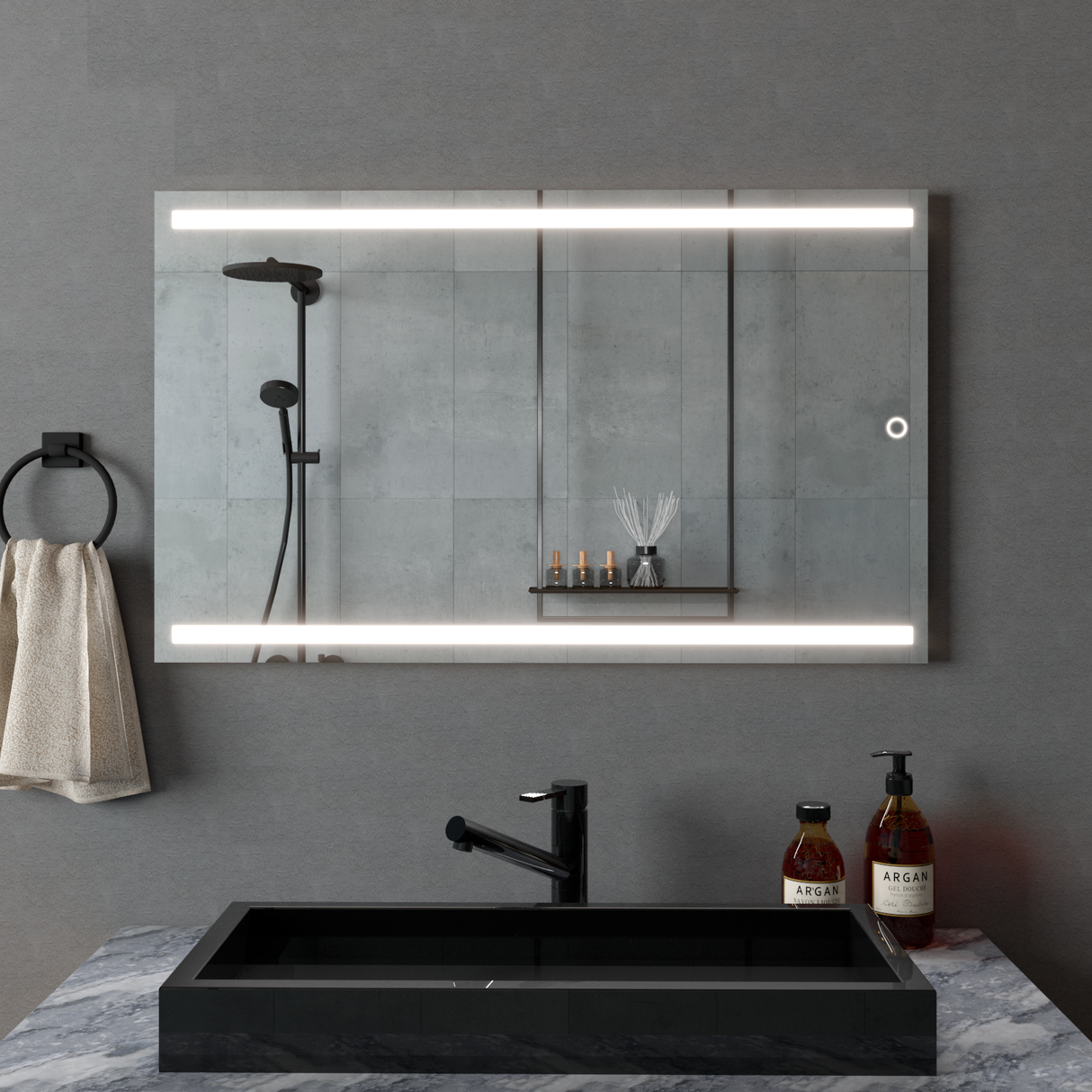 Oglindă dreptunghiulară Z015