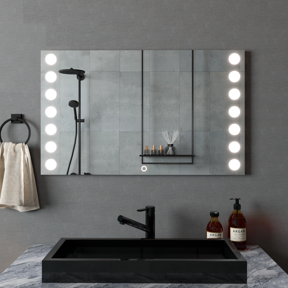 Oglindă dreptunghiulară Z013