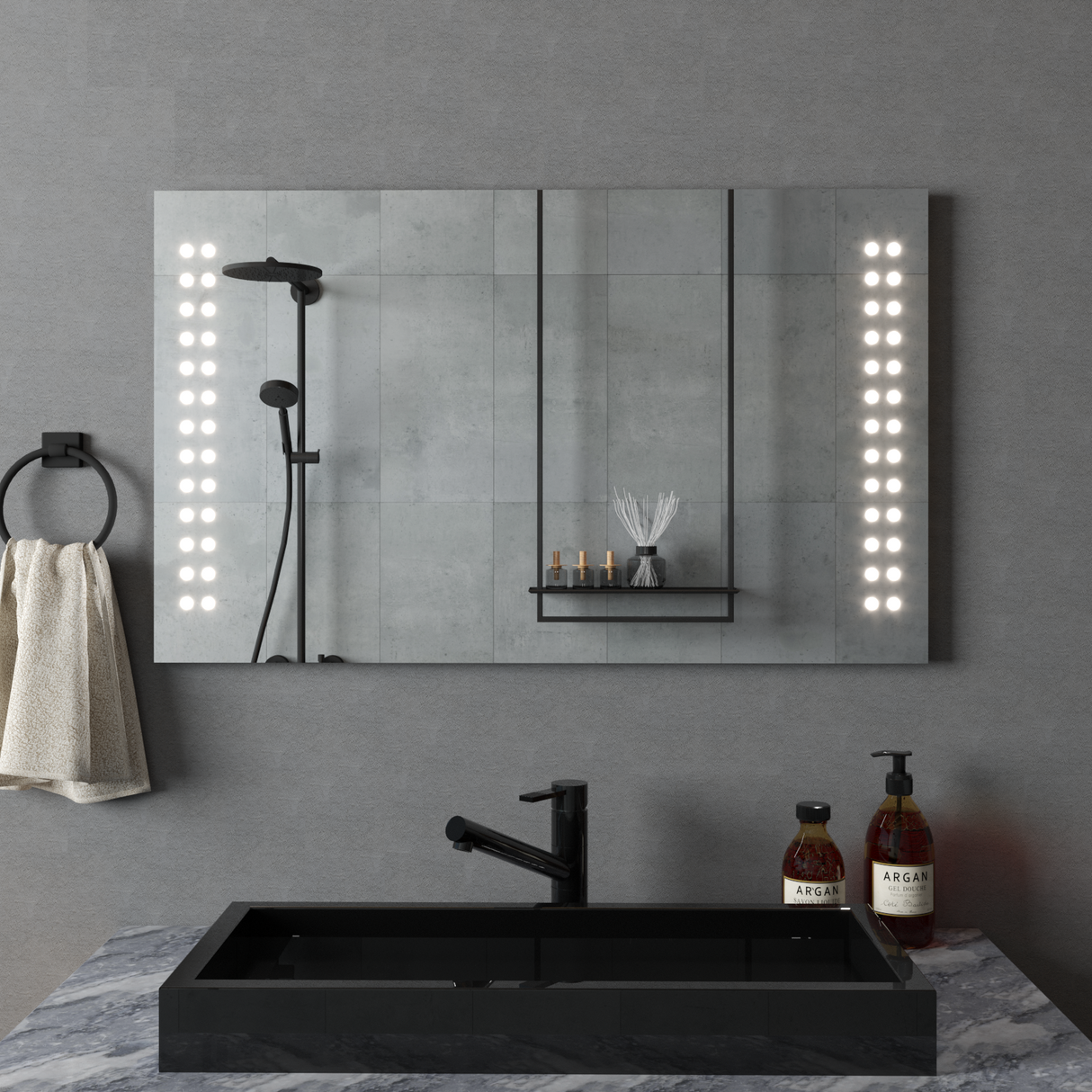 Oglindă dreptunghiulară Z012