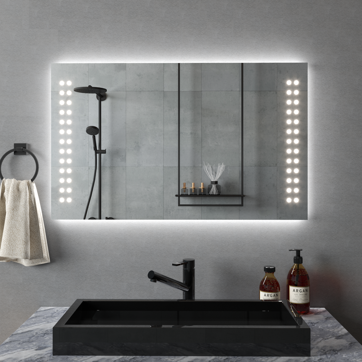 Oglindă dreptunghiulară Z012