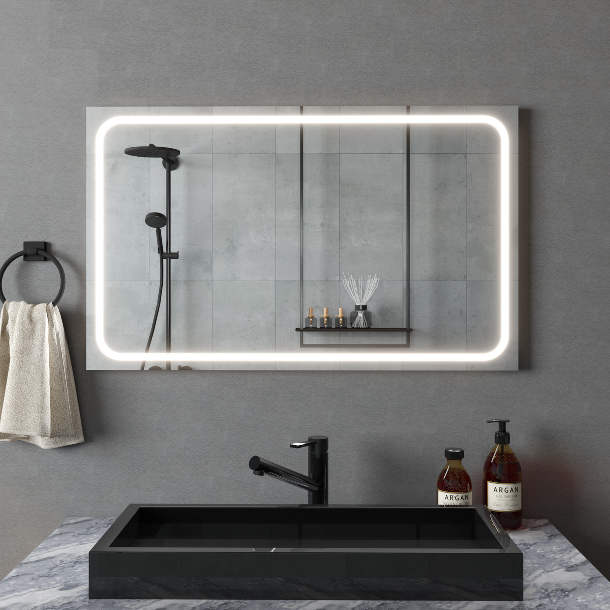 Oglindă dreptunghiulară Z011