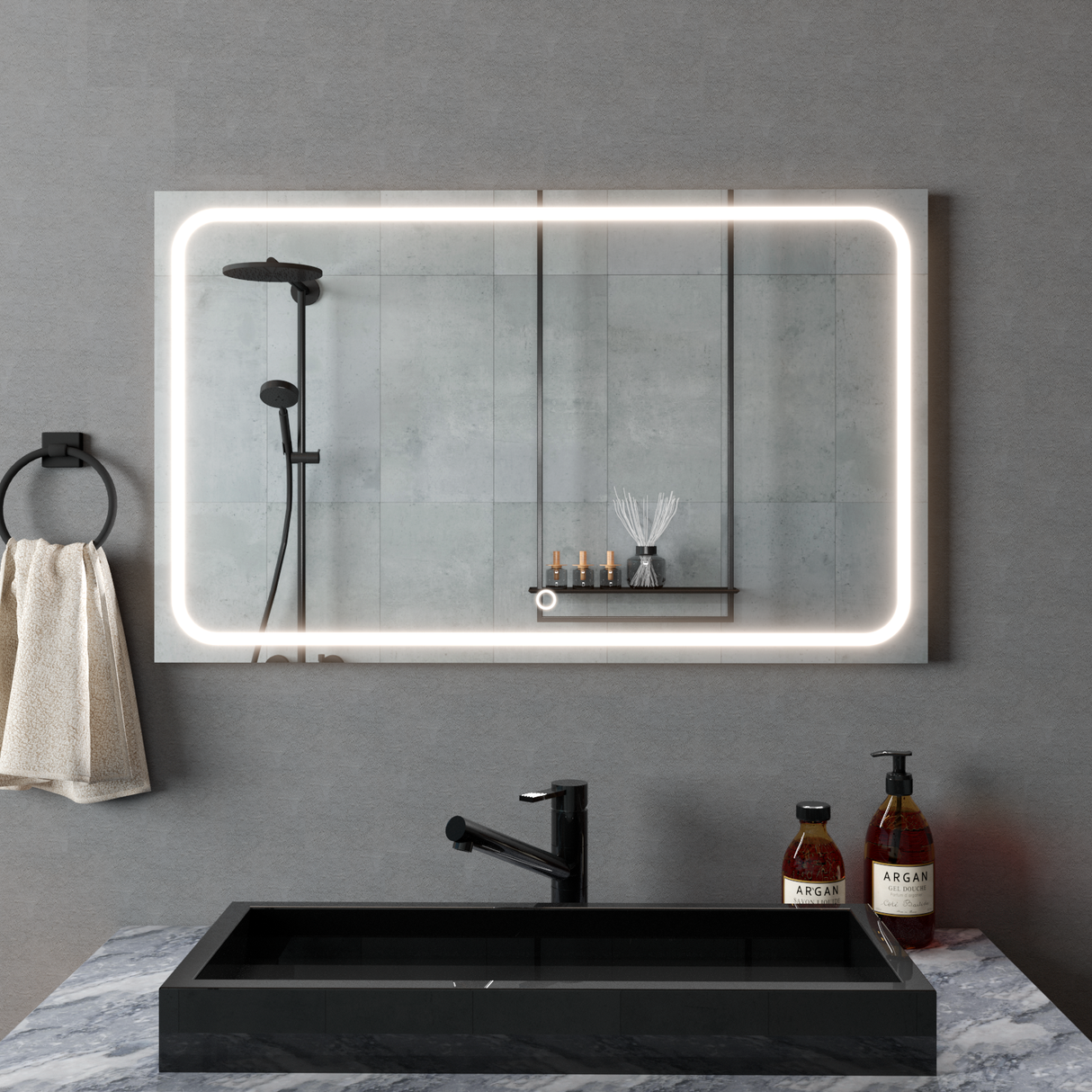 Oglindă dreptunghiulară Z011