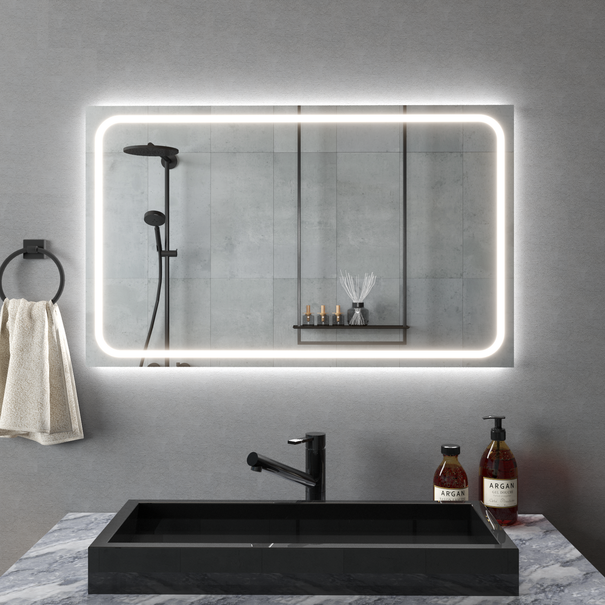 Oglindă dreptunghiulară Z011