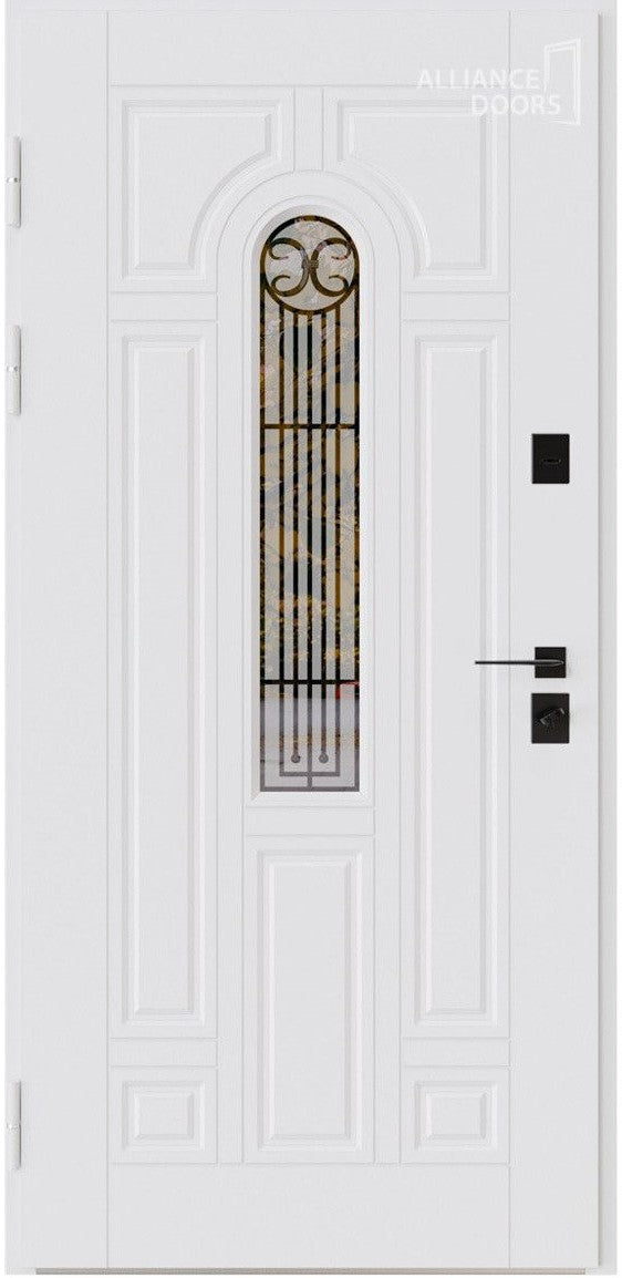 Ușă exterioară Lucia Thermo Arwood BLK